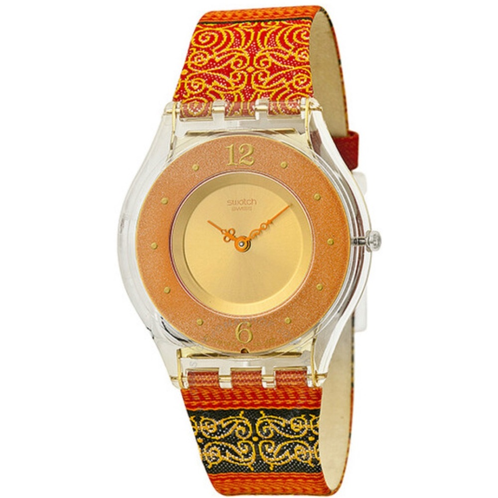 2003 SWEET SARONG SFK187 Skin Swatch Watch | Boho Vintage Swatch